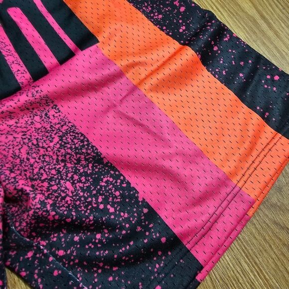 Mitchell & Ness Miami Floridians Heat Shorts Small Swingman Spray Black NBA HWC - Picture 6 of 13